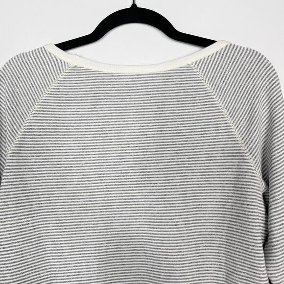 Soft Joie Medium Annora French Terry Sweatshirt Medium Heather Gray Porcelain - Picture 6 of 10